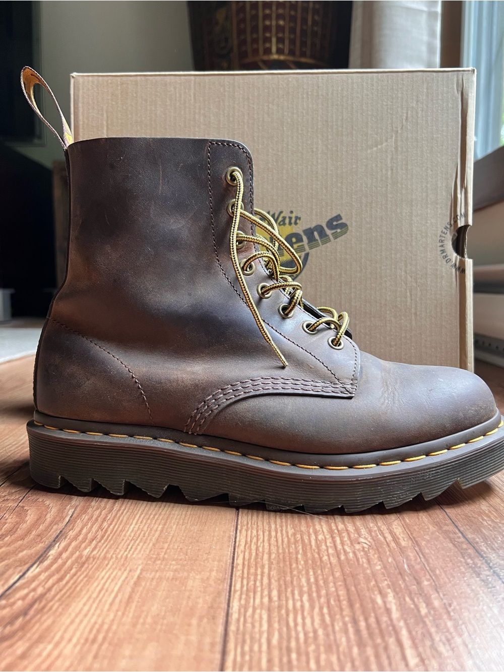 Dr Martens 1460 Ziggy in Crazy Horse leather. men size 9US 8UK 42EU - Picture 4 of 11